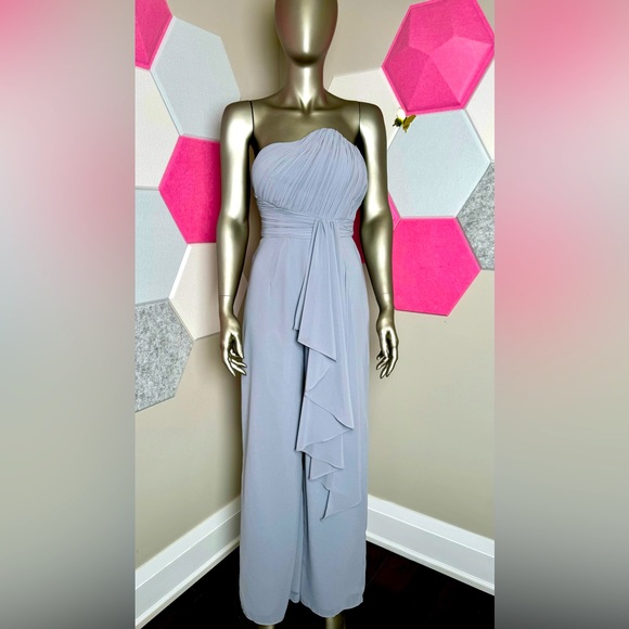 Lavish Alice Grey Strapless Jumper in size 2 - Picture 1 of 10